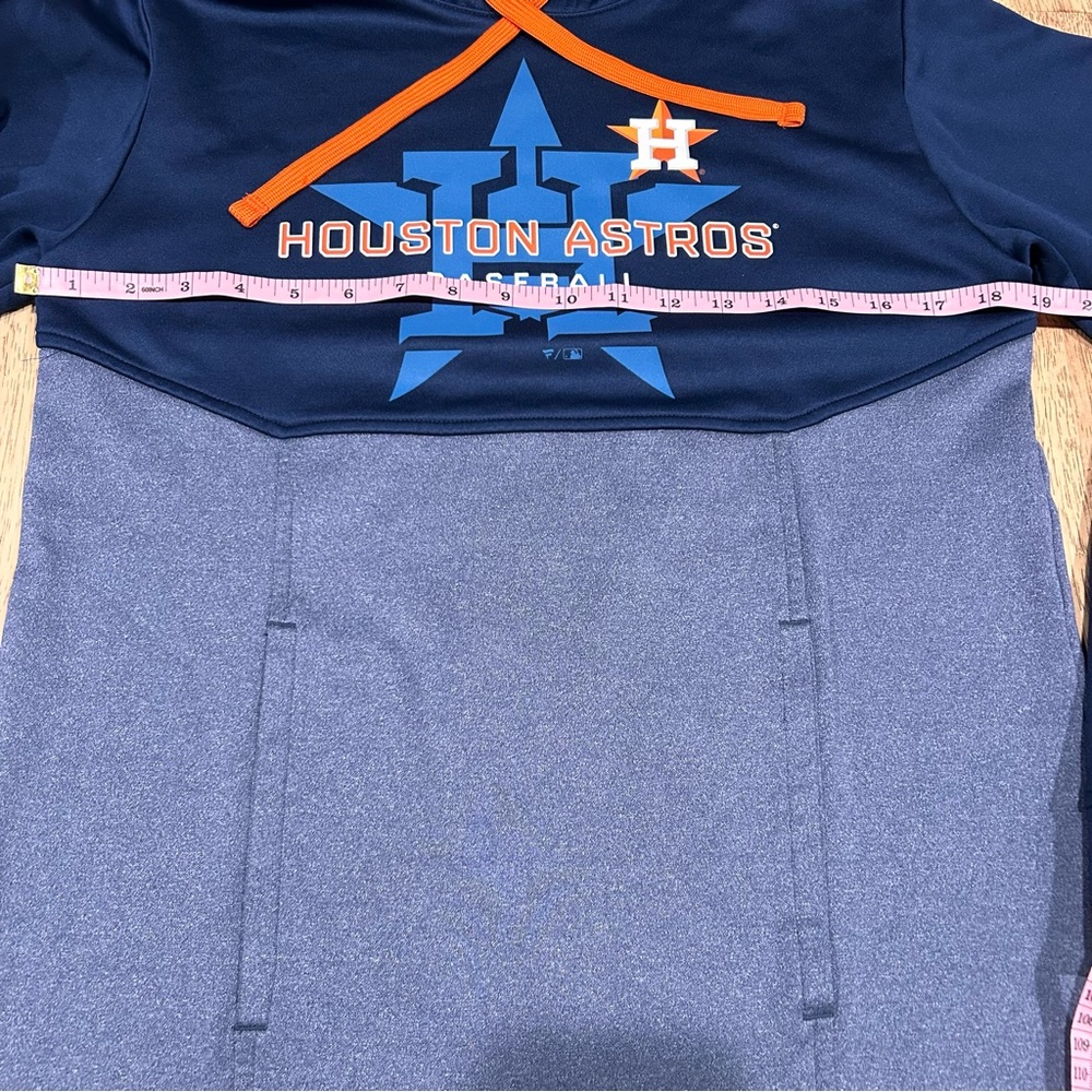 Houston Astros Fanatics Call the Shots Navy Men's‎ Pullover  Hoodie Size Small - Picture 7 of 9